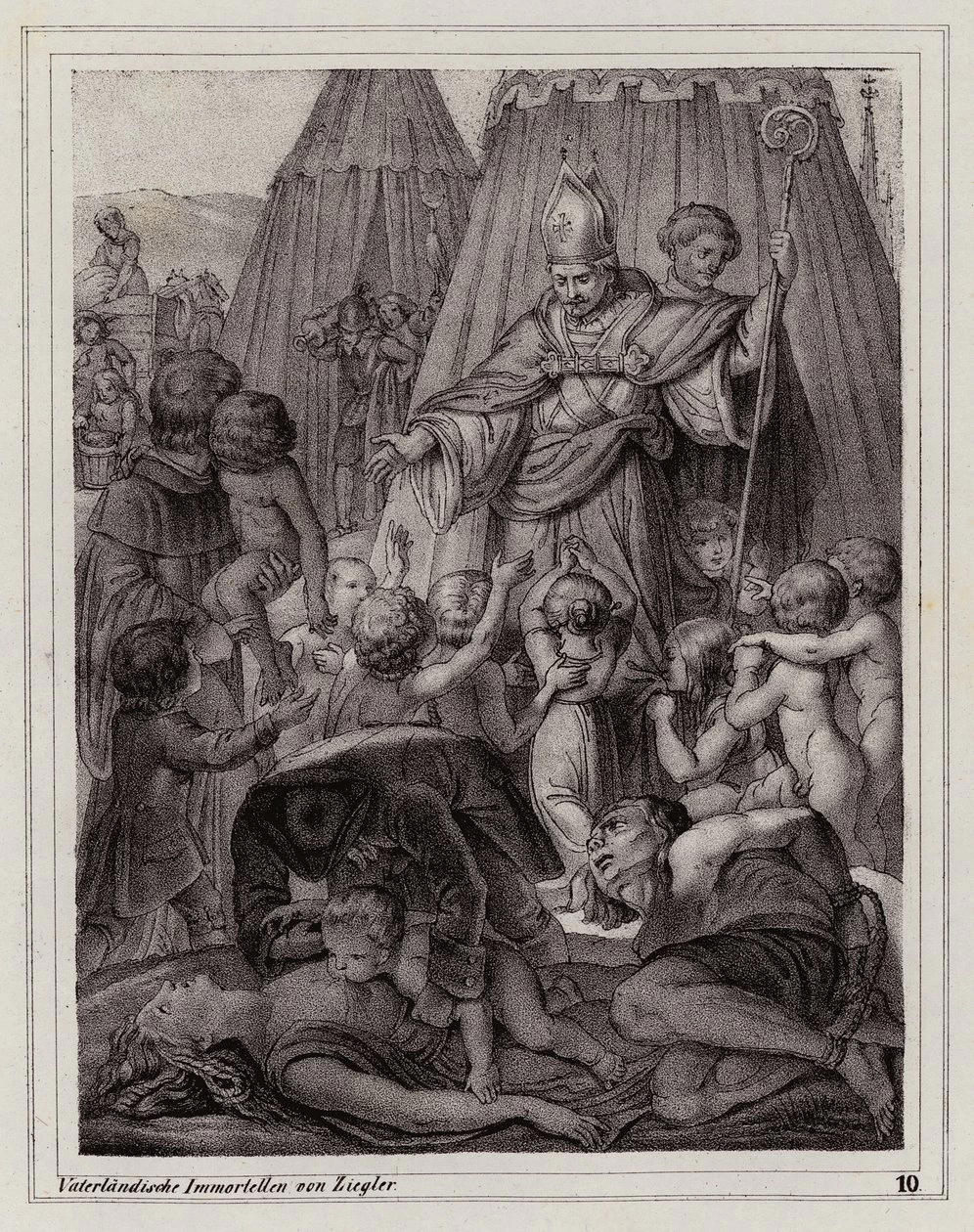 Peter Johann Nepomuk Geiger - Secondo assedio di Vienna da parte dei Turchi